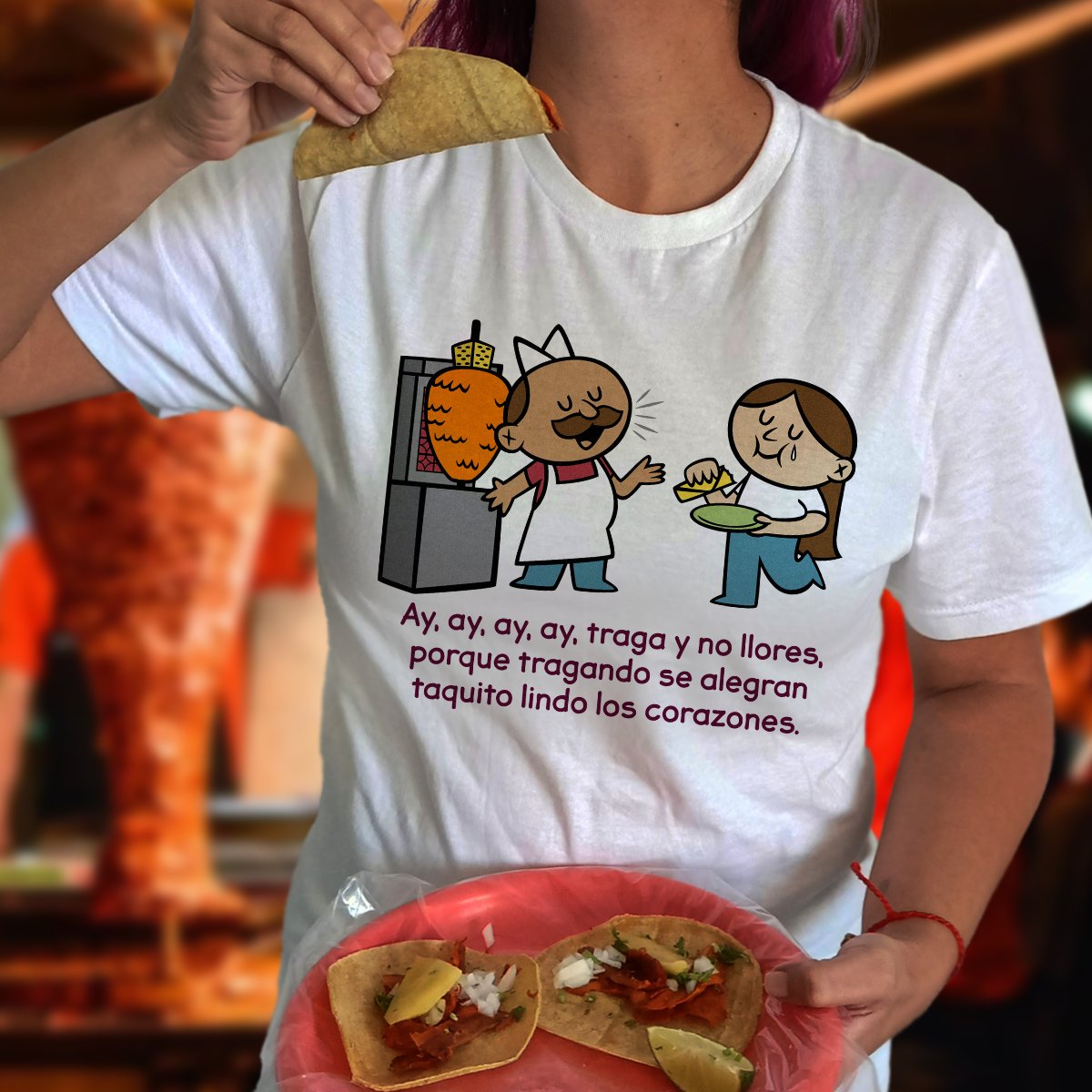 Killer_Quake's tweet photo. Las penas con tacos son menos  🌮🌮🌮  

Compra esta playera en 👉 https://t.co/du1Kb1XUKk

#playeras #Mexico #comida #tacos
#Mexicano #tragar #tragones https://t.co/EKd4kPco20