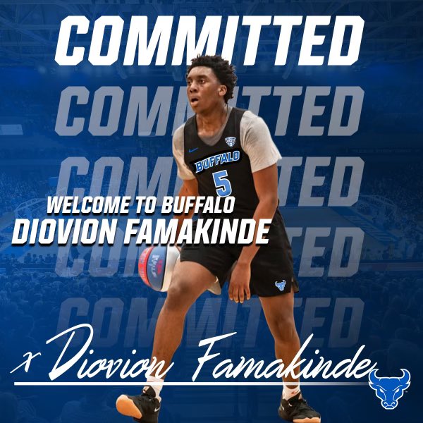I would like to thank the man above for this opportunity and blessings as I embark my next journey! With that being said I’m excited to announce that I’m committed to play at the University of Buffalo this fall🙏🏾⛹🏽‍♂️ @UBmenshoops @coachGH3 #UBHornsup🤘🏾🤘🏾 #AllinGrit