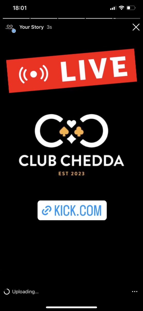 Kick.com/ClubChedda running it up