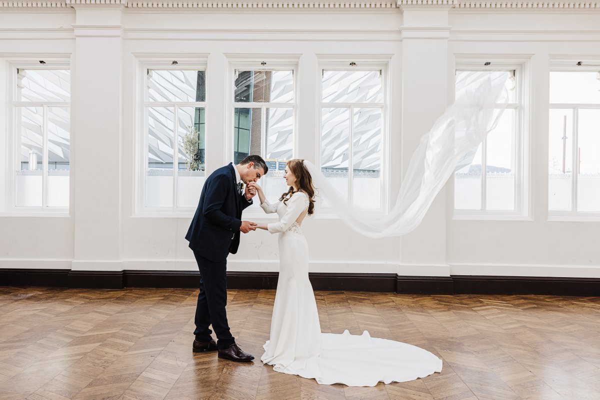 TitanicHotelBel's tweet photo. Fall in love with the enchanting atmosphere of Titanic Hotel Belfast, the perfect setting for your dream wedding 💘 

💌 Contact weddings@titanichotelbelfast to start planning today!

📷 gorgeousphotographyni #TitanicHotelBelfast https://t.co/XthAf57Qg2
