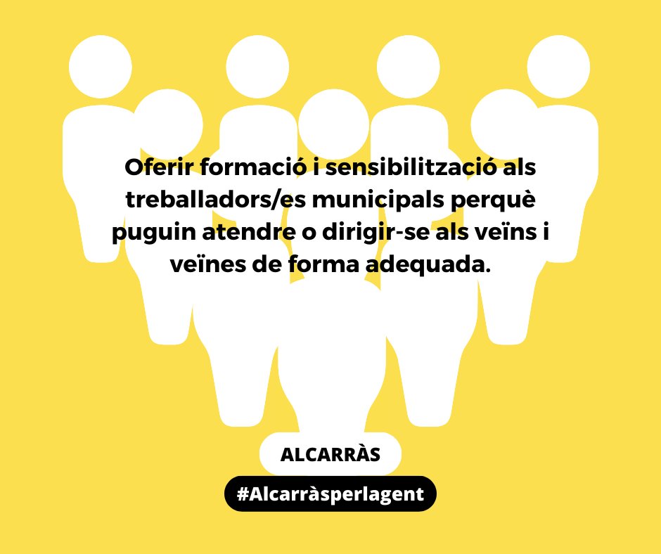 ▶️ EL NOSTRE PROGRAMA: n9.cl/ercalcarras En ell hi trobaràs el projecte de poble en què creiem ✊.

L'has pogut veure? Una altra de les nostres propostes és: