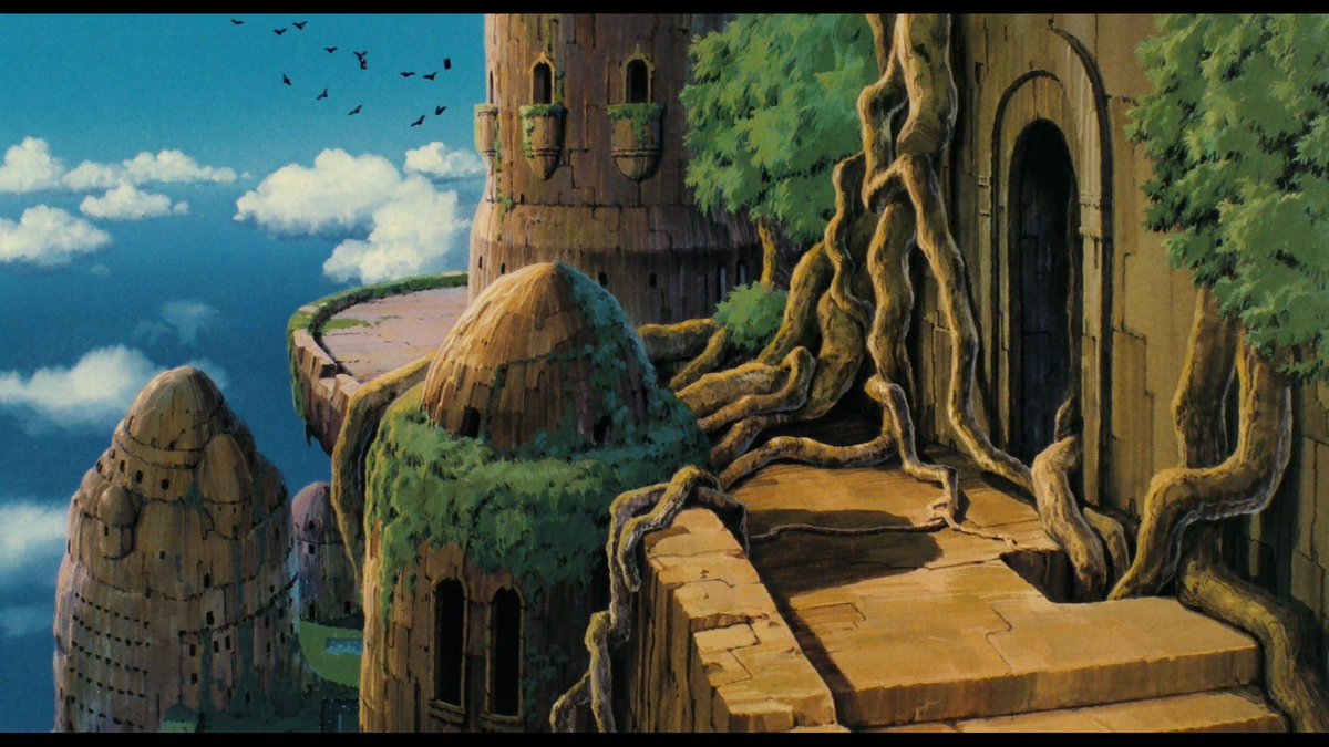 yacobg42's tweet photo. Lots of people have pointed out the Tears of the Kingdom/Princess Mononoke connection, but the entire game feels like one giant tribute to Castle in the Sky https://t.co/syLbu19Zhy