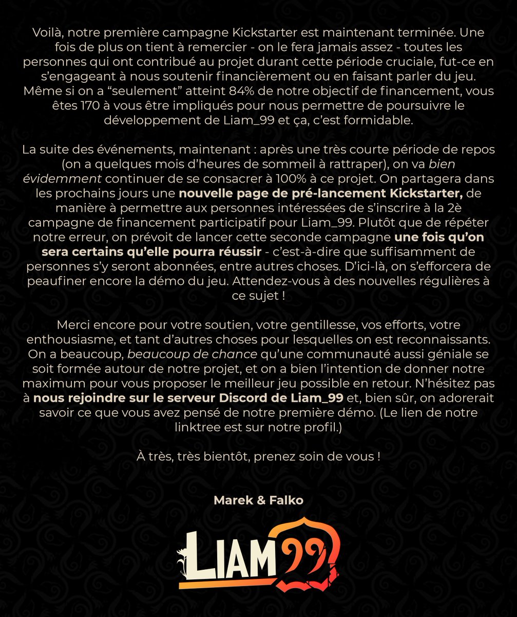 Liam_99 - Joue à notre démo sur Steam ! tweet media