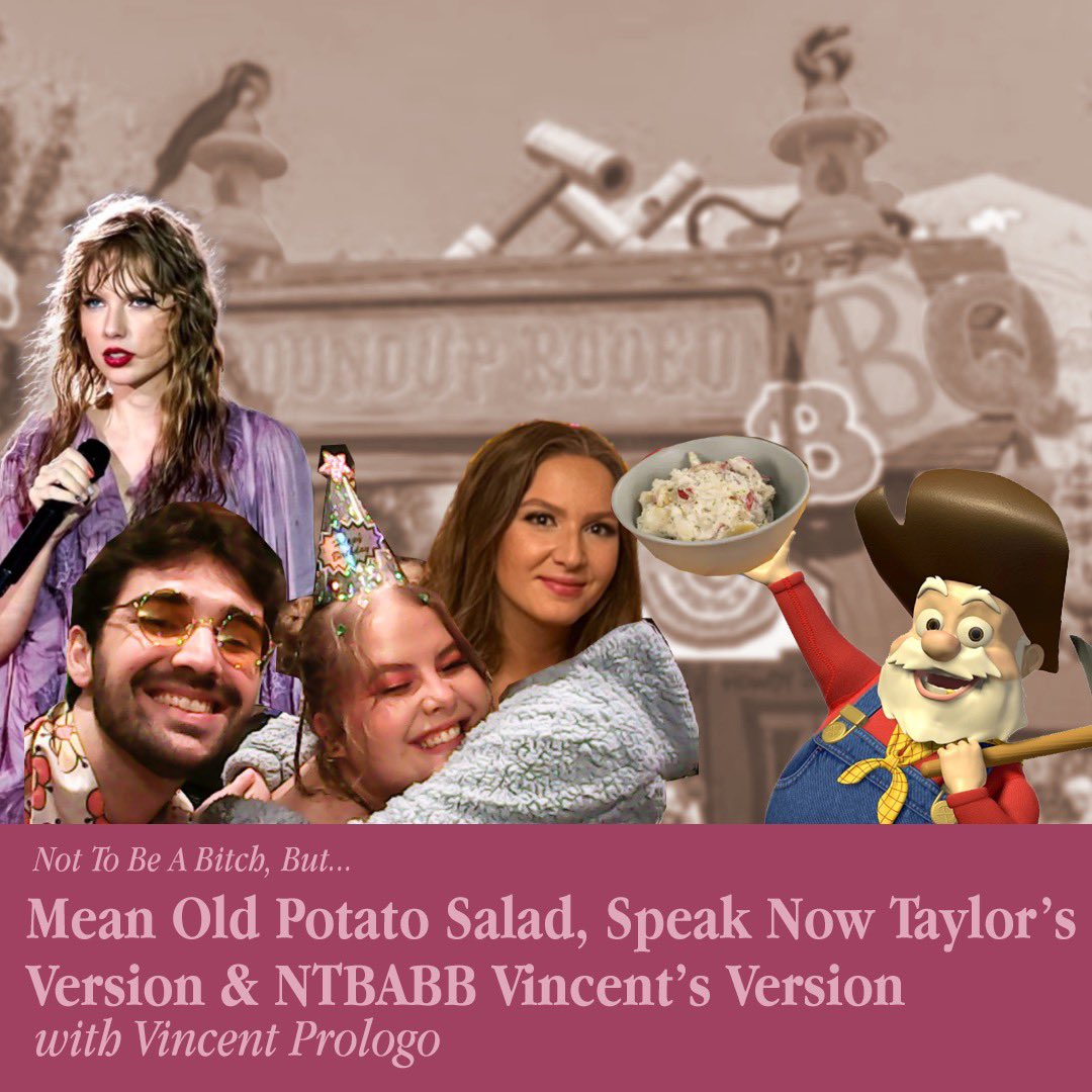 NTBABBpod's tweet photo. Fresh off attending The Eras Tour in Nashville, Disney vlogger and rising star @vincentprologo guested on the pod this week!!! We talk all things Tay + hear the truth behind WDW’s newest explosive food offering. https://t.co/YQTOGtuAmn