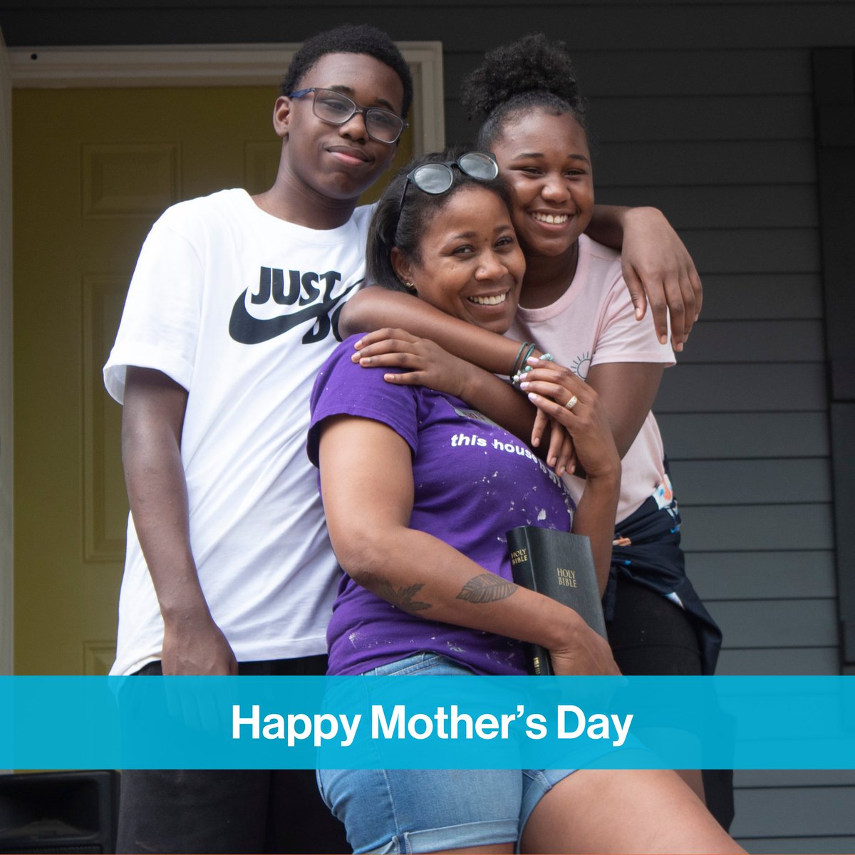 We hope everyone has a wonderful Mother’s Day today — including our many amazing Habitat #homeowners who are rockstar moms! #BuiltToThrive