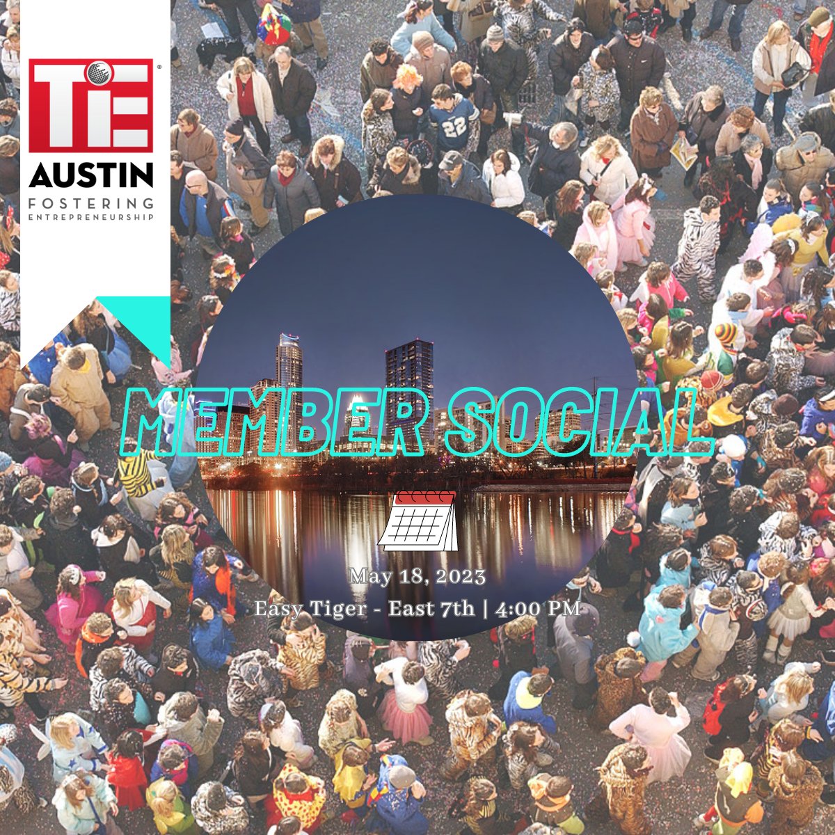 TiE Austin welcomes all members and guests to attend this month's TiE Social. An opportunity to present your ideas and freely share your thoughts with professionals. Sign up today using this link:
events.tie.org/TiEAustinMembe…

#tieaustin #tiesocial #social #entrepreneurs #networking