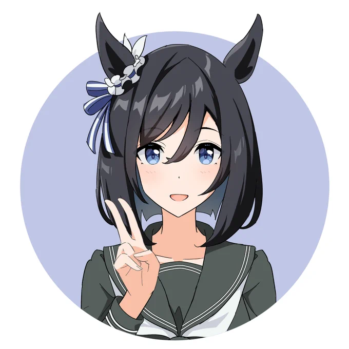 山嵜さんのアイコンの黒セーラーフラッシュさんドストライクだったので、深夜にこっそり描かせていただきました