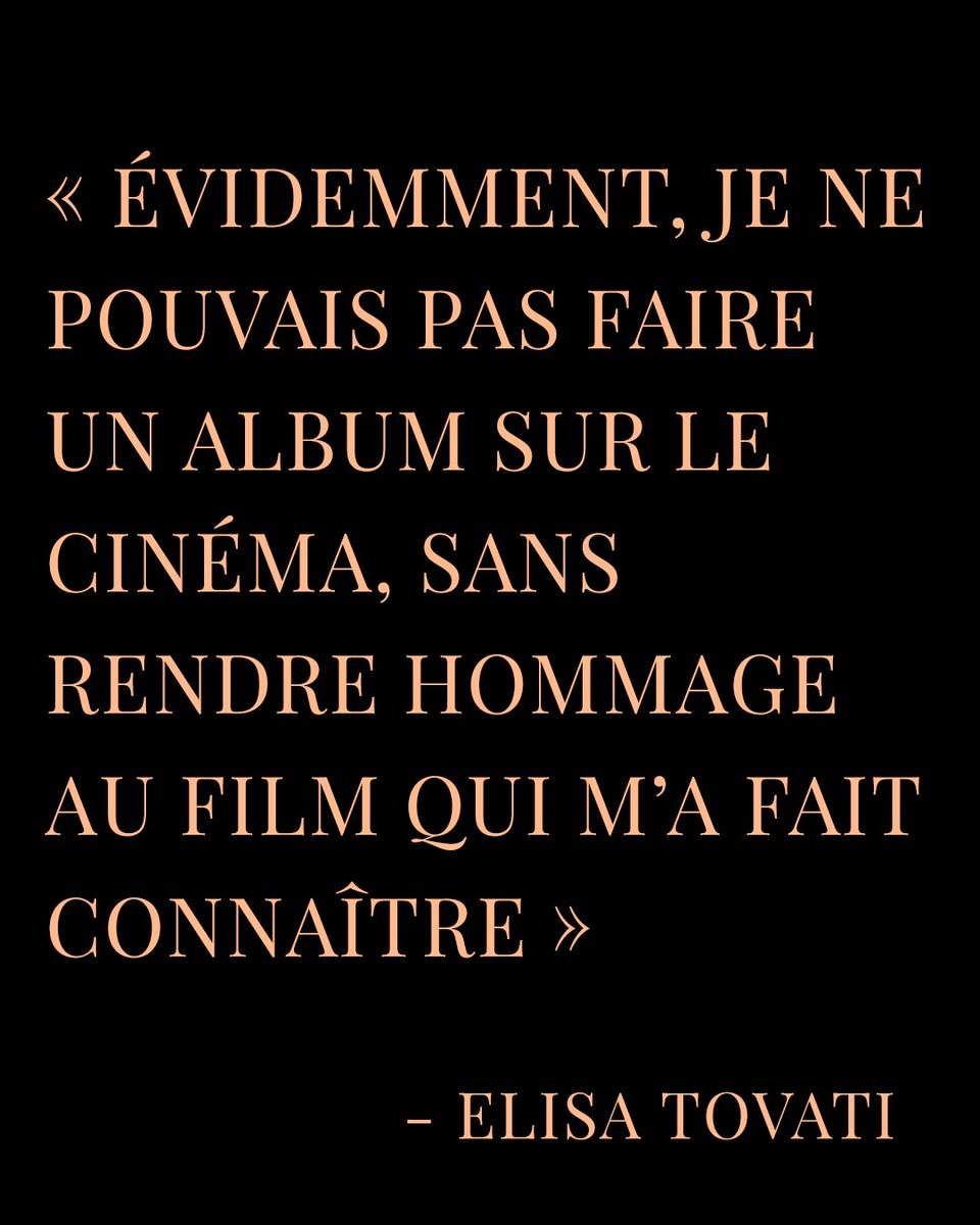 Elisa_Tovati's tweet photo. Le tournage du clip, la réécriture de la chanson, le film qui m’a fait connaître… : je vous dis tout sur mon nouveau single Alabina (remix) ☀️ 🎞️🎬
#Alabina #ElisaFaitSonCinéma https://t.co/G8VehuAdub