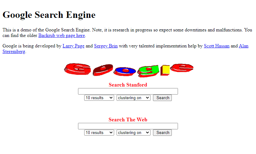 WebDesignMuseum's tweet photo. Early versions of major tech company websites in the 1990s

– Amazon in 1995
– eBay in 1996
– Google demo in 1998
– Microsoft in 1994

#WebDesignHistory https://t.co/zyFnw3quQN