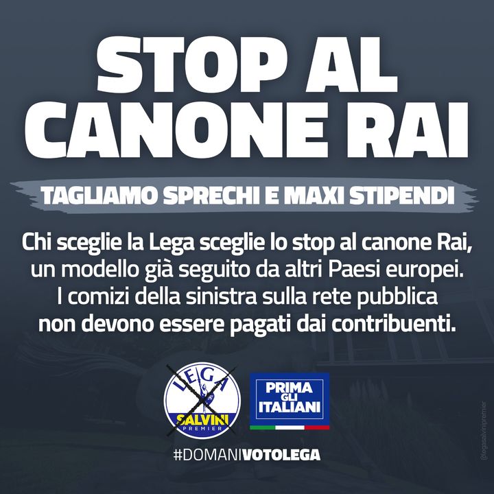 OSNMITALY's tweet photo. E il contribuenti non devono pagare il canone. PER I  buffoni che DECIDONO CHI DEVE STARE IN RAI.LO DECIDONO I CONTRIBUENTI.FUORI LA POLITICA DALLA RAI E SUBITO. 
Dalle accise al CANONE RAI AVETE RACCONTATO SOLO PALLE AGLI ITALIANI. SALVINI IL BELLI CIAO ARRIVERA' ANCHE PER TE,E SARANNO I TUOI ELETTORI A DARTELO. #matrice
