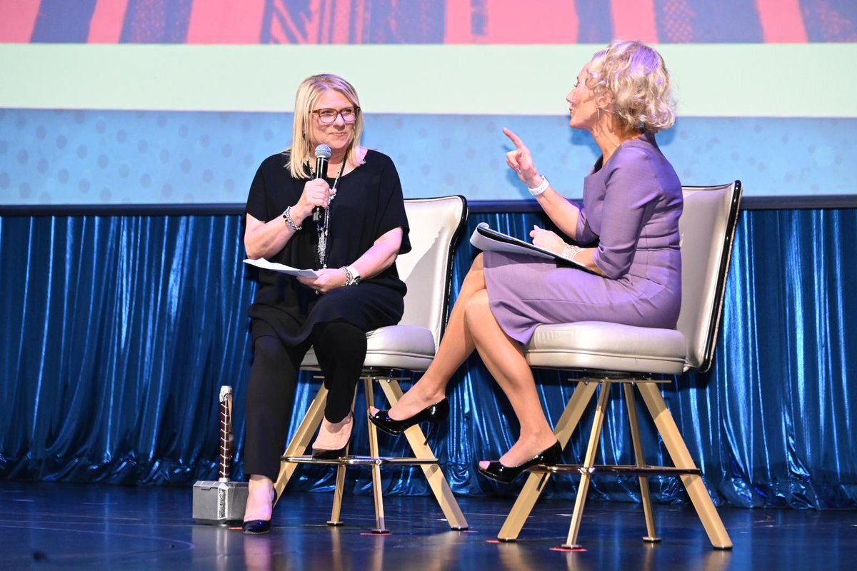 What fun &amp; an honor to speak with @LucyHuxley at the @CLIAUK conference onboard Celebrity Silhouette to reflect on my industry journey &amp; see so many travel advisors, many who are new to the cruise industry. Thank you for a great event in making this industry stronger than ever!