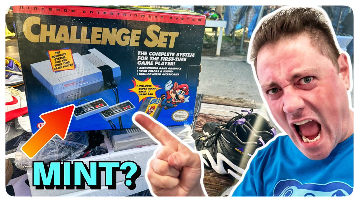 Emceemur's tweet photo. FMF returns today with an exciting new hunt! #videogames #gamingcommunity #gaming #gamehunting #eBay #nes #Nintendo #SegaGenesis #sega

Flea Market Flippin' - RETRO CONSOLE, GAMES &amp; MORE!  - Live Video Game H... https://t.co/sTPewoqfyx via @YouTube https://t.co/WLiDdyGekw
