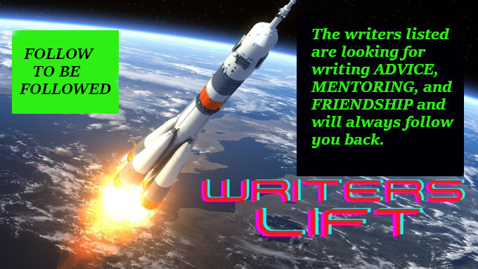 Hey, #WritingCommunity let's do a ( “AUTHOR’S RIDE”)! Follow back, like, and retweet. Let's  support each other!  #writerslift
@JohnJaySailors
<a href="/Scriptchick1/">Scriptchick</a>
<a href="/AuthorGrover/">Grover Walters</a>
<a href="/SD_Reeves/">Stephen Reeves</a>
<a href="/arwillows/">A.R. Willows ✒️ Best Selling Author</a>
<a href="/GlitzyGirlBD/">Brittany Dean</a>
<a href="/KatrinaDeverill/">Katrina Deverill</a>
<a href="/Susan_Buchanan/">Susan Buchanan Author</a>
<a href="/ElizabethALance/">Elizabeth A. Lance</a>