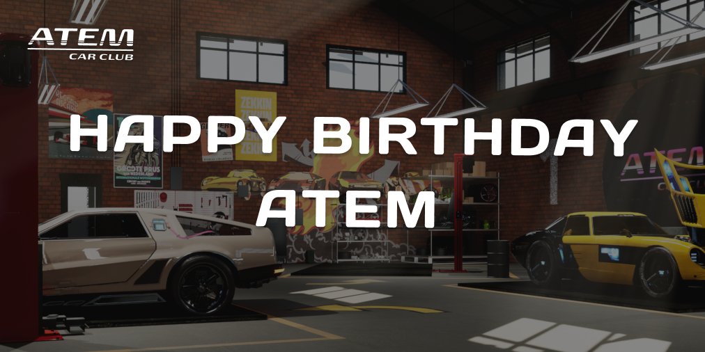 ATEM Car Club tweet media