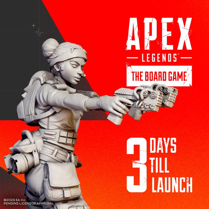 GCUtabletop's tweet photo. ⏱ Just 3 more days until the campaign launch! 
https://t.co/uCvEyioc9y

#Lifeline #BoardGames #TabletopGames #Kickstarter #Miniature #ApexLegends #ApexLegendsTabletop #GlassCannonUnplugged
@PlayApex https://t.co/mrNBHJ8Uft