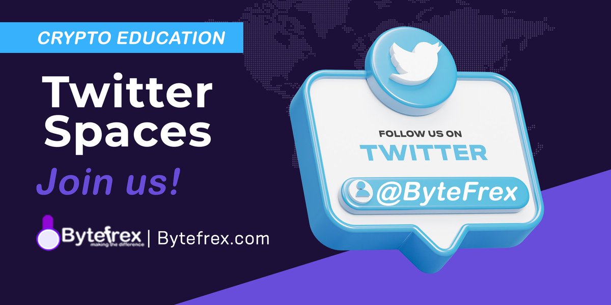ByteFrex's tweet photo. What is cryptocurrency why is it relevant today?

What is Decentralized Finance?

How do I start making money in Defi with zero capital?

Crypto Education as our core utility @bytefrex will answer all these questions and more. 

#bytefrex #DeFi #BSCGEM #cryptocurrency https://t.co/X7dbvu3vf4