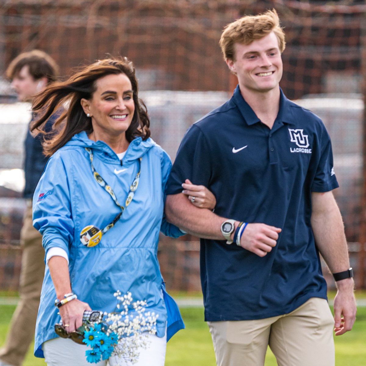 MarquetteMLax's tweet photo. HAPPY MOTHER'S DAY to the wonderful ladies of the Marquette Men's Lacrosse program, past and present! 🌷🌹💙💛 https://t.co/7dfYbDduwX