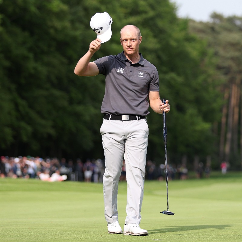 DPWorldTour's tweet photo. Simon Forsström secures dream win in Belgium.
#SoudalOpen