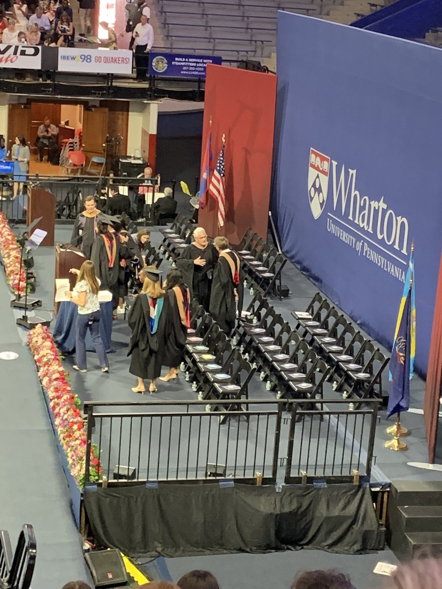 Getting ready for Wharton graduation!? #whartongrad
