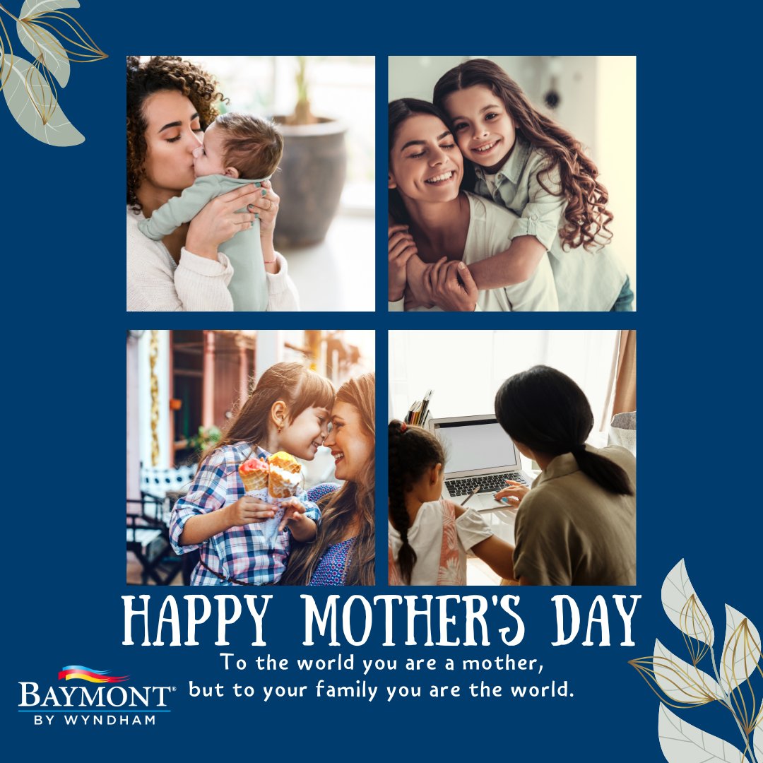 Wishing all mothers out there a very happy and special Mother’s Day.

#BaymontbyWyndham #PortWentworth #mothersday2023 #mothersday #mothersdaytreat #CherishMom #creatememories #celebratemom #momsday #MomDeservesTheBest #MomDeservesTheBest #escapewithmom #luxuryformom