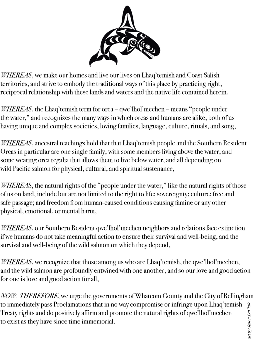 Celebrating (orca) mothers, and local petition request - mailchi.mp/sacredsea.org/…