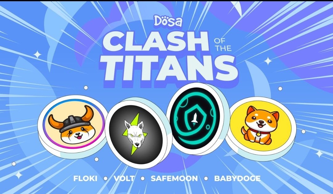 StephnMcTowelie's tweet photo. @cz_binance @spideycyp_155 Don't miss this #DosaBomb! 
                                          $Dosa
                     🔥🐾Clash of the Titans🐾🔥 https://t.co/6rxU92jwCd