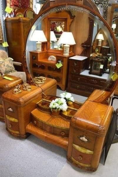 Aren’t these old dressers beautiful? Your thoughts?