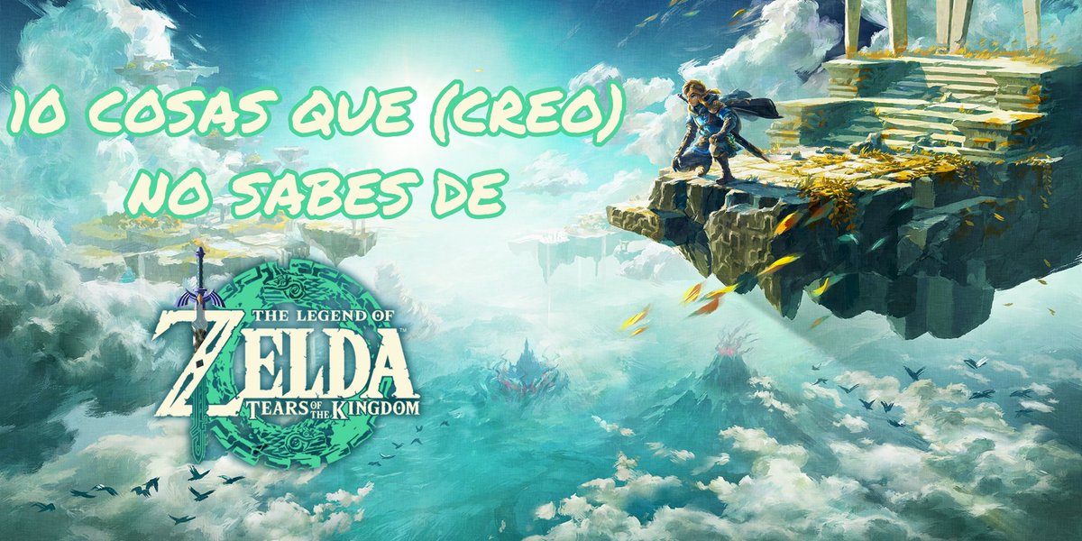 [#PABLOHILO]

10 COSAS QUE (CREO) NO SABES DE THE LEGEND OF ZELDA: TEARS OF THE KINGDOM 🍃

100% libre de spoilers🔥

🔁❤️si te ha gustado