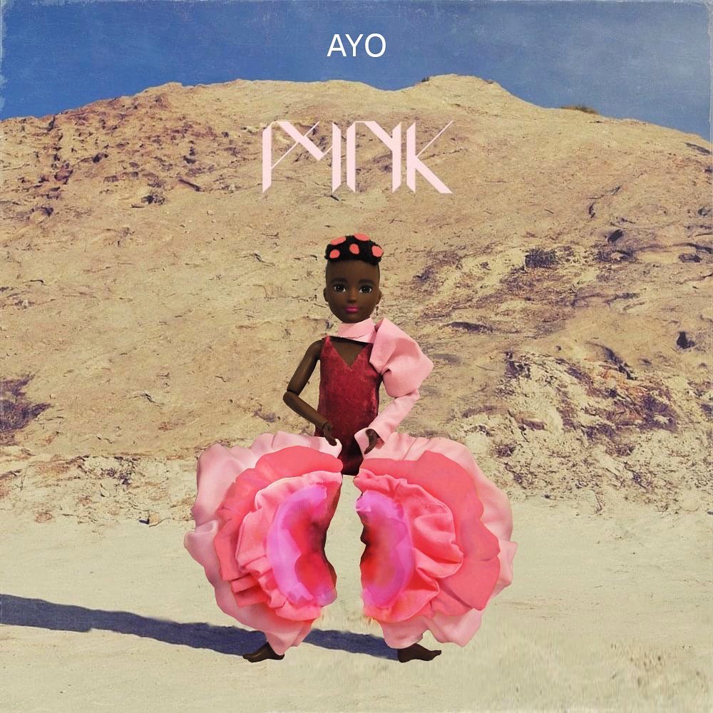 Fashion4CW's tweet photo. Ayo is feeling pink as Janelle Monáe on the Pynk single cover from her album Dirty Computer (2018), wearing Duran Lantink’s vulva trousers.  #fashion #mattel #dollsofinstagram  #dollphotography #doll #dollsfashion #dollsclothes #sewing #couture  #janellemonae #pynk #dirtycomputer https://t.co/bGolCIHBva