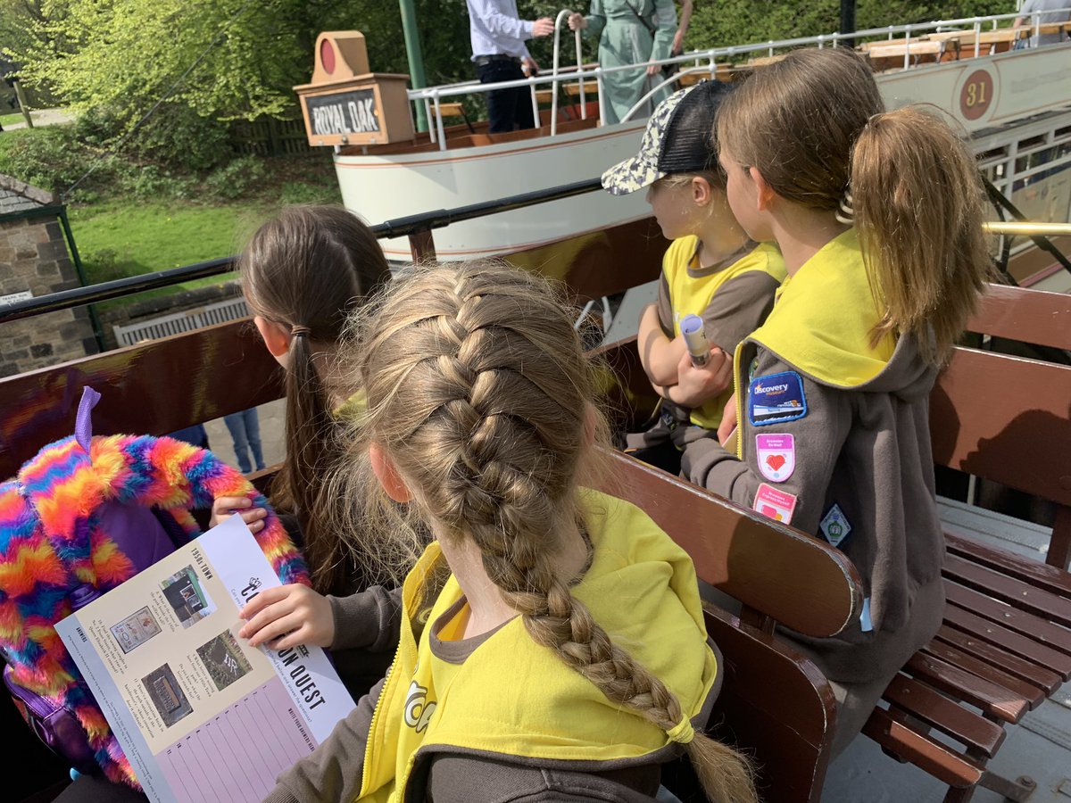 2ndWhickham's tweet photo. We’ve played games outside, ridden the bus, tried out Brownie activities from history and even had time for a show!  What a day! Amazing fun. Fantastic to be with so many others from our county. A special day indeed, memories made! #GGDNDoBeamish @GirlguidingNEE @GirlguidingWhi1 https://t.co/P8LZGGDL27