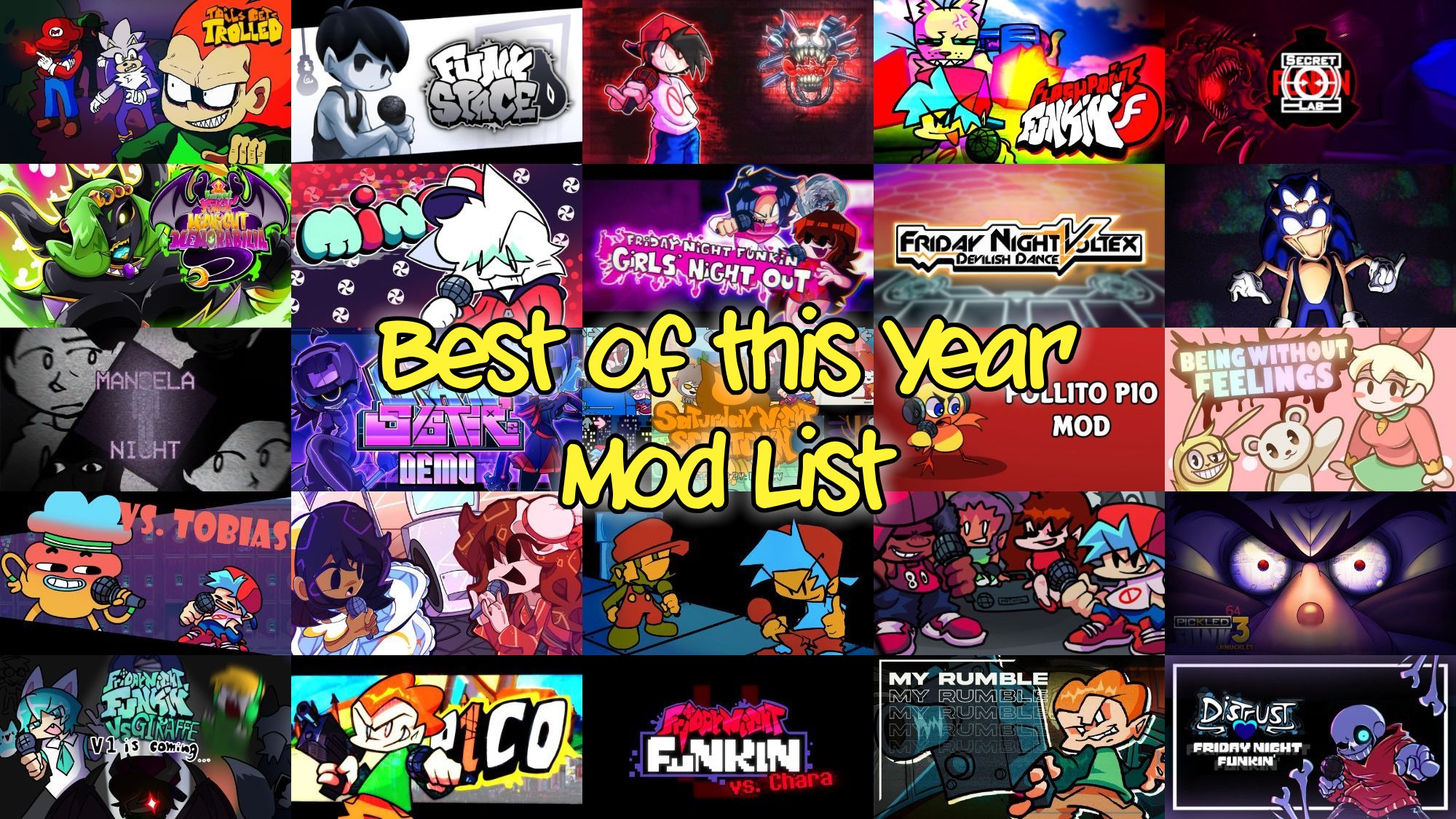 FNF: GameBanana 🍌 on X: The mod list has been updated with an addition of  25 mods such as Flashpoint Funkin, P1CO, Devilish Dance and more!  Check it out:   /