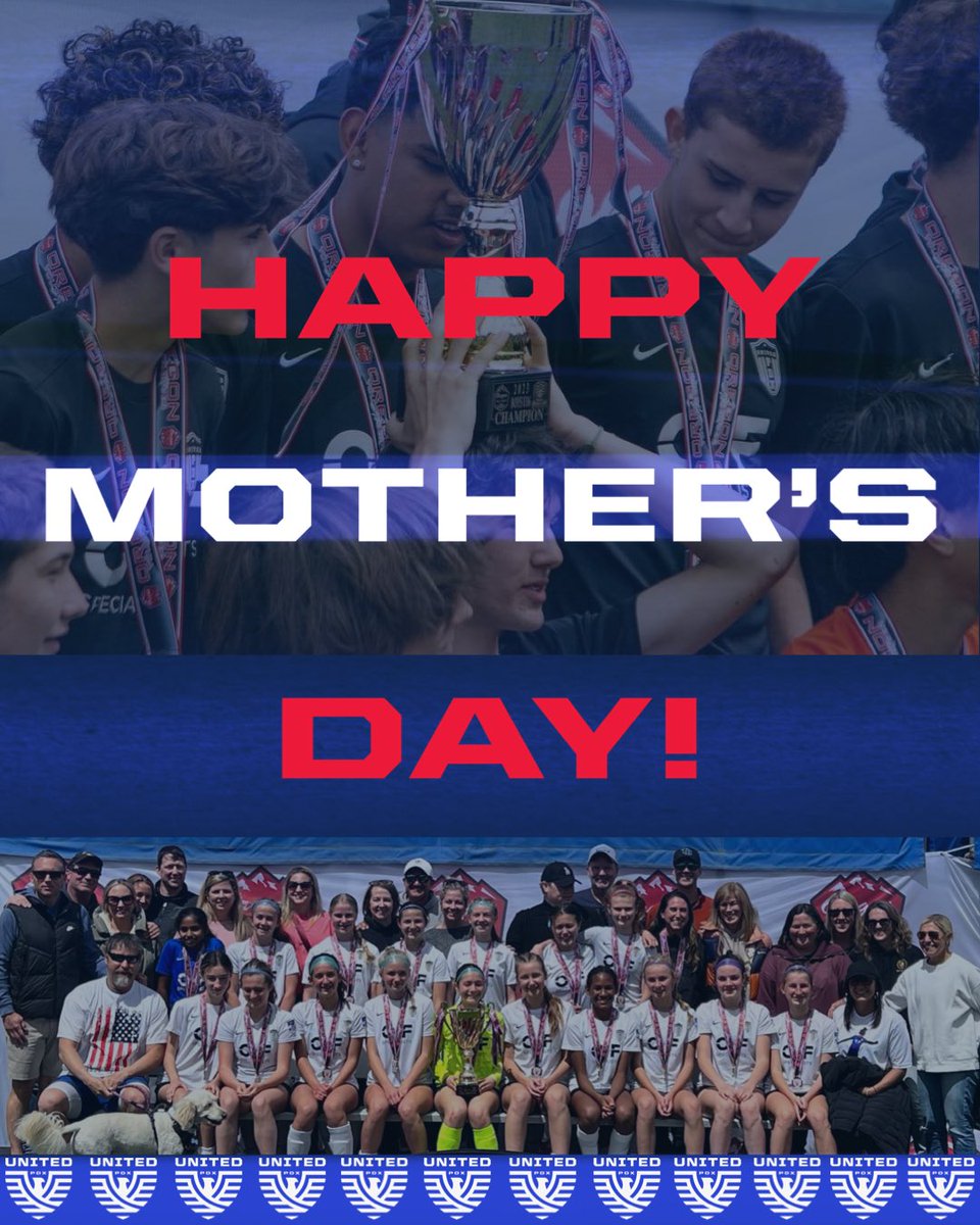 HAPPY MOTHER’S DAY!!

Thanking all of our moms, while celebrating the support, sacrifice, patience, guidance, accountability and so much more they give! 

#WeAreUnited #UnitedIsTheFuture #PlayUnited #PortlandsClub