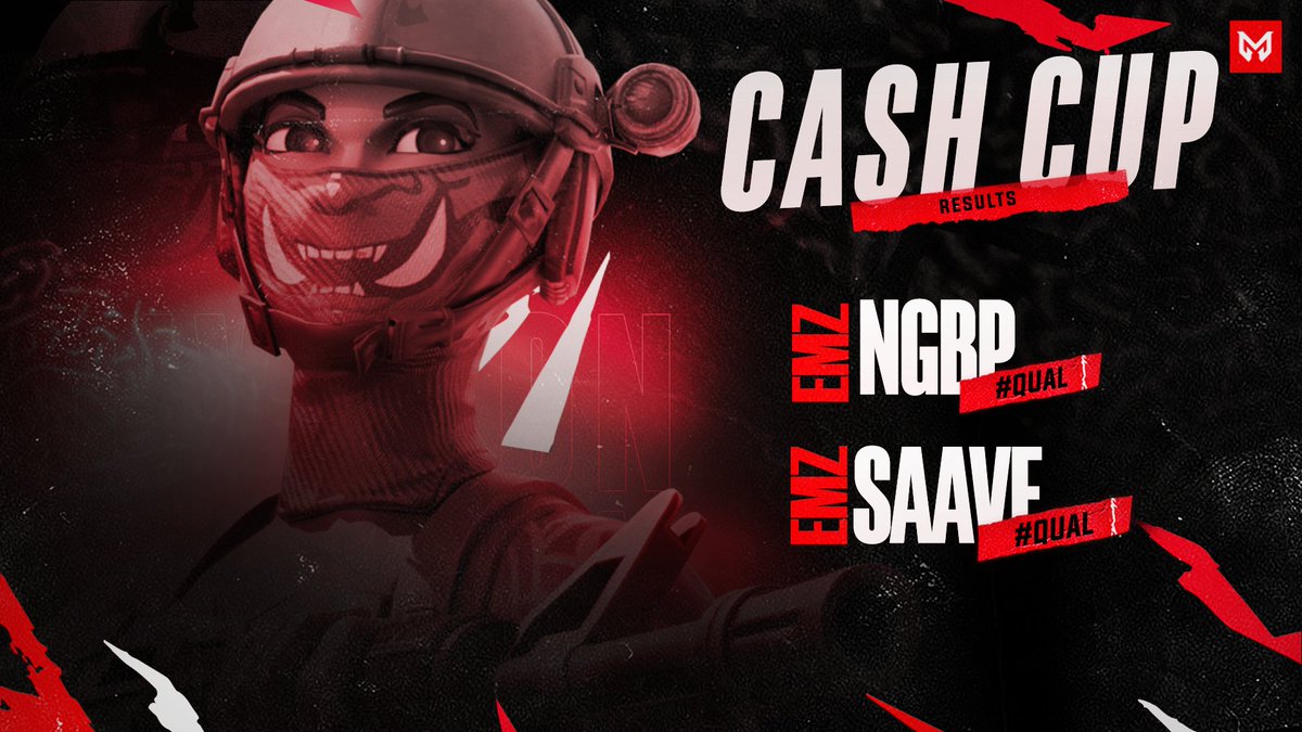 Solo Cash-Cup 🏆

Nos deux cracks sont qual pour la finale de demain !

#EMZWIN 🔴⚫️