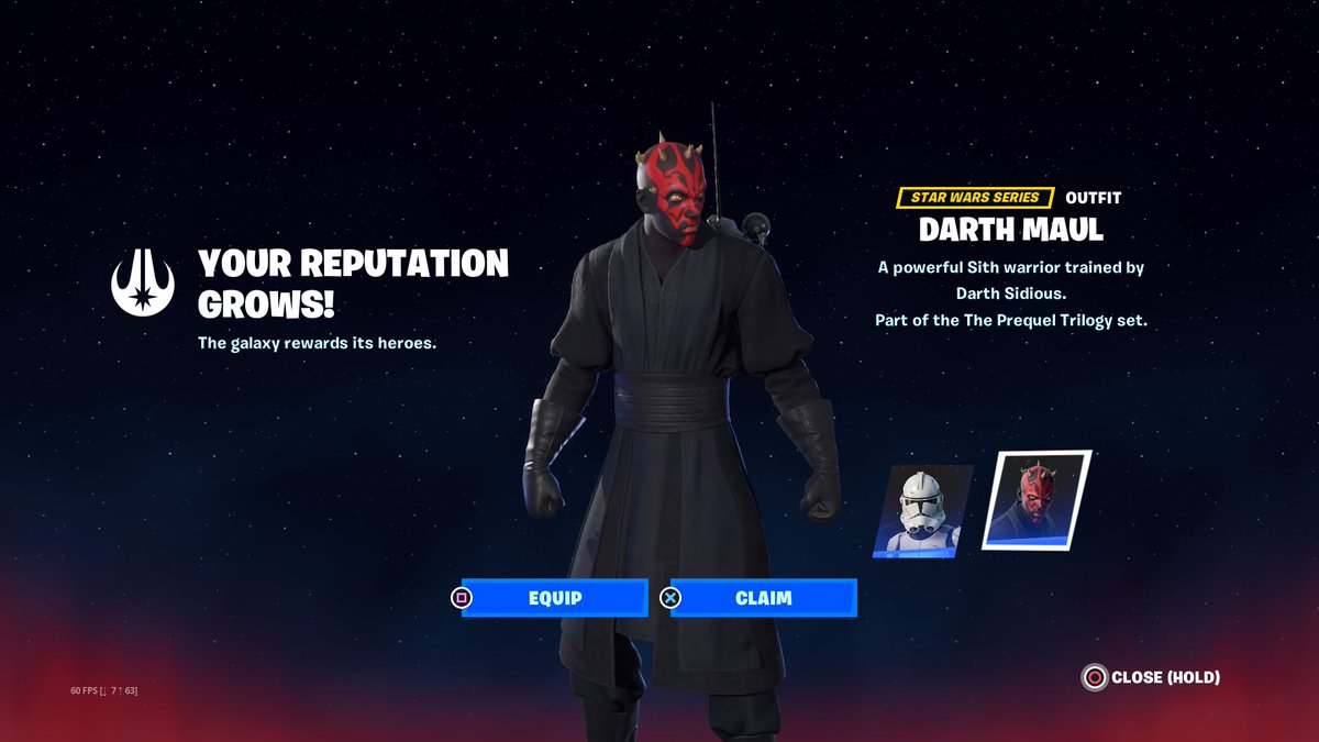 momotgames's tweet photo. Darth Maul in Fortnite #fortnite #fortnitequests #fortnitestarwars #fortnitenews #fortnitefree #fyp https://t.co/rQLXSqW2OM