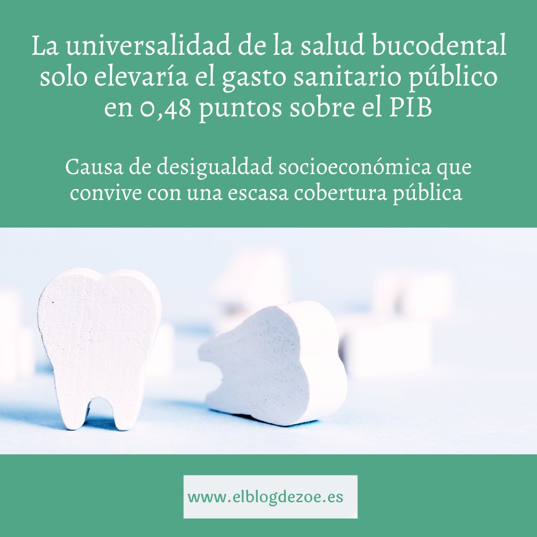 melzbentue's tweet photo. En #ElBlogdeZoe
✅Los partidos políticos incluyen la ampliación de la asistencia #bucodental en sus #programaselectorales, pero siempre alegan el coste económico que supone para no hacerlo, así lo recoge un artículo de @gacetasanitaria @sespas 
📰https://t.co/S92oXCUHIF
#28M⤵️ https://t.co/nHGOUfO2pt