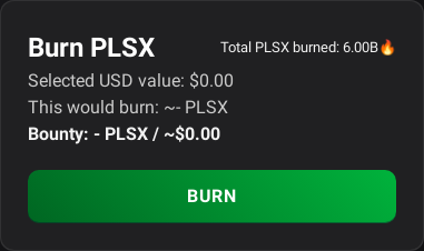 PLSX_Burn_Bot's tweet photo. Total PLSX burned: 6.00B🔥 https://t.co/m0w7tn2YDI