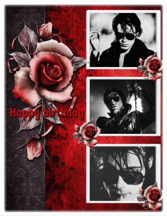Very happy birthday to Andrew Eldritch on May 15th      