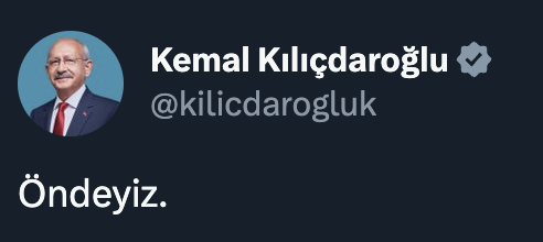 onedio's tweet photo. 🔴 Kemal Kılıçdaroğlu: Öndeyiz. https://t.co/qgGfuUUULj