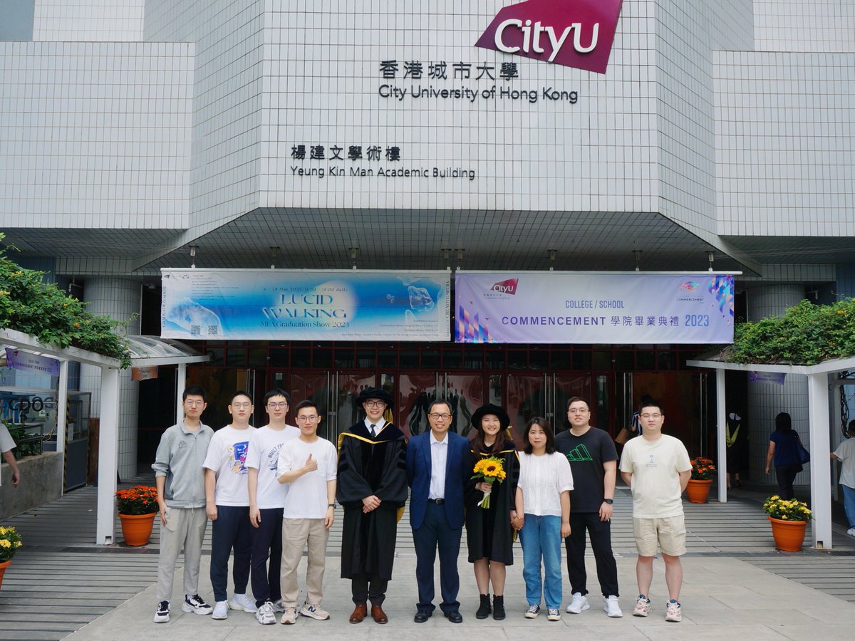 Finally we can have a proper Commencement after years. Wish all the best to the Class of 2023! <a href="/CityUHongKong/">CityU Hong Kong</a>
