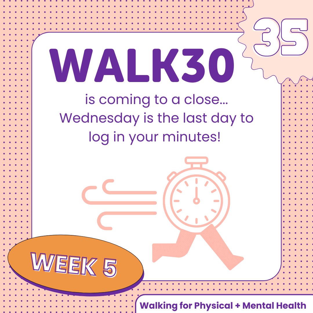 Walk30 Challenge (@walk30challenge) on Twitter photo WALK30 is coming to a close.
Wednesday is the last day to log in the minutes you walked today. 
Who do you think will win the competition this year?
#walk30 #walking #multimodal #vancouver #burnaby #newwest #northvan #vch #fraserhealth #translink WALK30 is coming to a close.
Wednesday is the last day to log in the minutes you walked today. 
Who do you think will win the competition this year?
#walk30 #walking #multimodal #vancouver #burnaby #newwest #northvan #vch #fraserhealth #translink