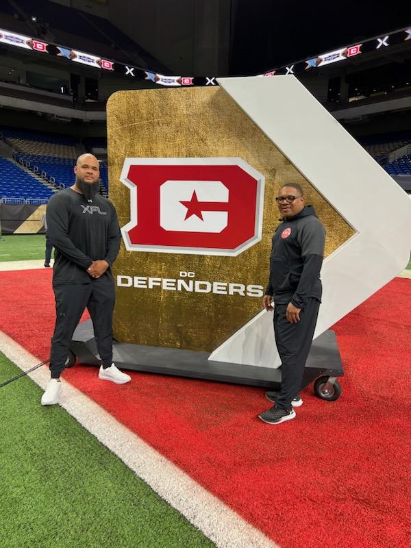Thank you @XFLDefenders & @reggiebarlow for allowing me to be your guest.

Special thanks to  @xfl, @UnderArmour, @NCMFC1, @jbrown328, @DDykemanXFL & others for allowing me to join @AllieCoach in this experience.

Until next year. 
#XFLChampionship
#XFL2023 
#XFL
