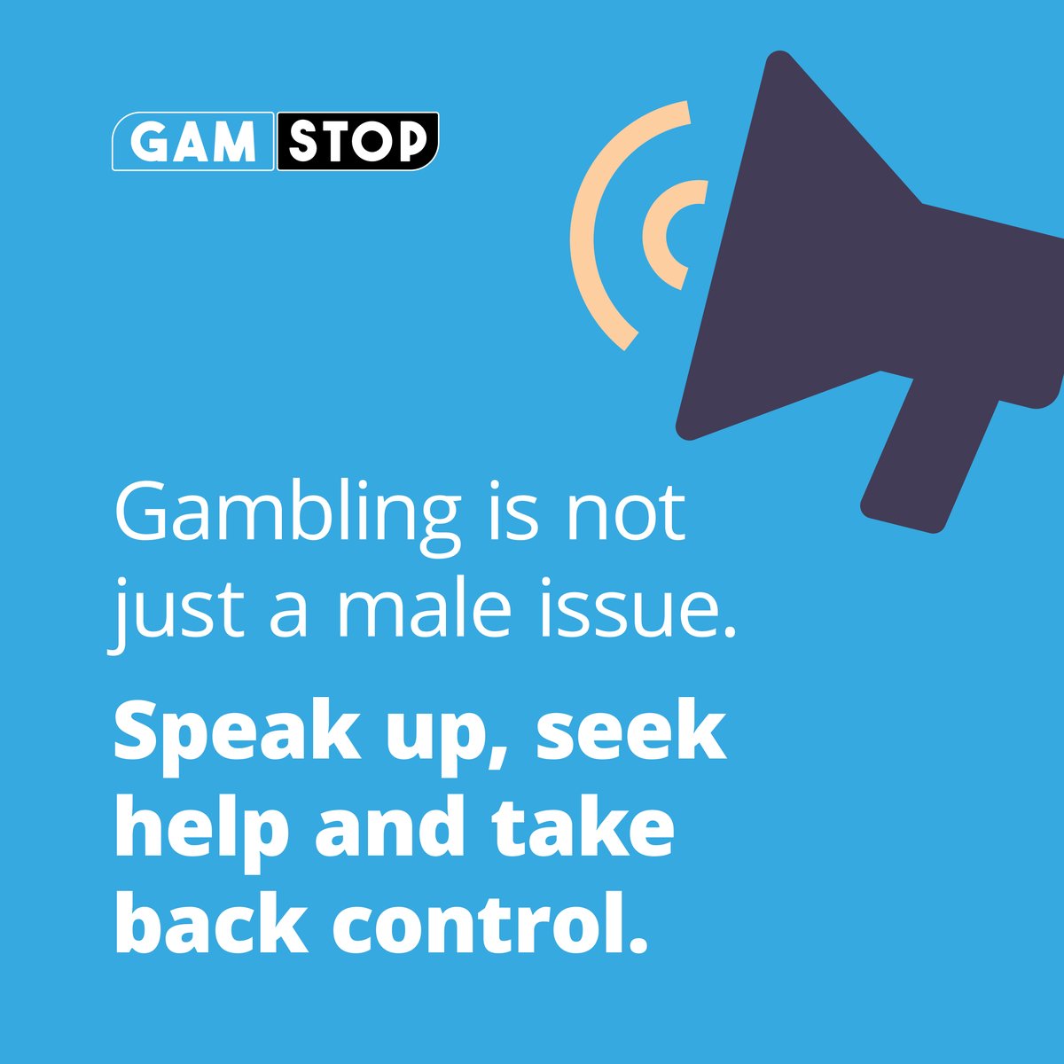 Anyone can struggle with gambling. 

Over 110,000 women have registered with GAMSTOP.

Many organisations also have programs for female gamblers, such as New Beginnings with @Betknowmore 

Call the National Gambling Helpline on  0808 8020 133 for free, advice and support.