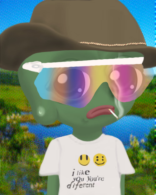 0xOBV's tweet photo. minted a bunch of @MiladyPepes- could be a total scam, could also be a blue chip. no gd clue https://t.co/CPtb1yNW0z