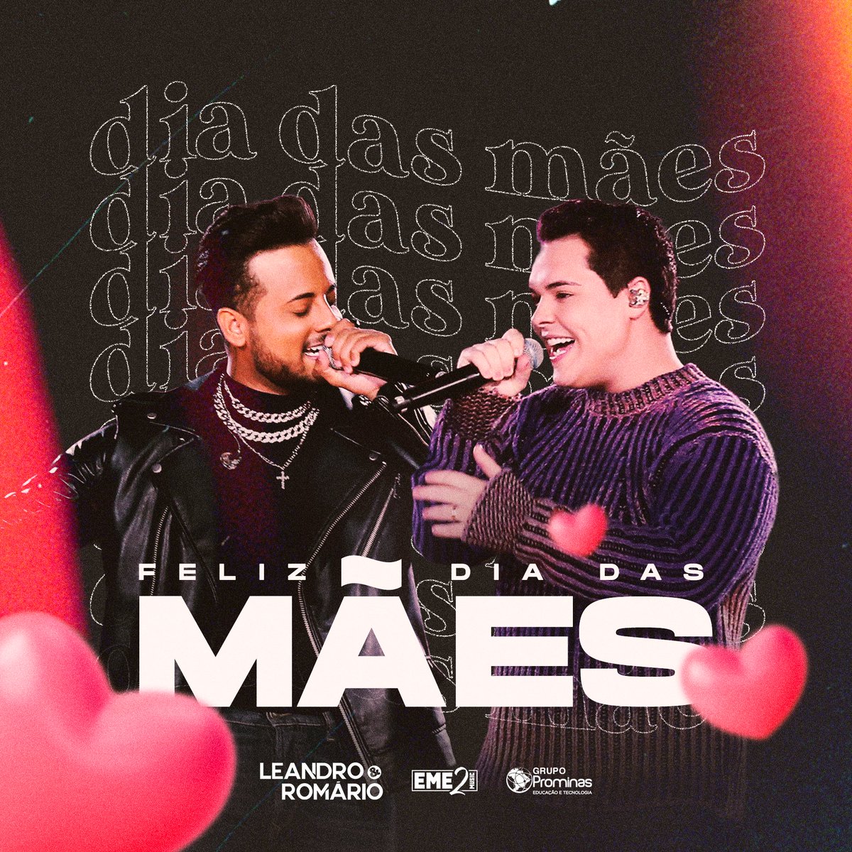 duplalerreal's tweet photo. Um feliz e abençoado dia para todas as mães!🙏🏻

Que vocês recebam todo amor e carinho neste dia tão especial.❤️🫶🏼

#LeandroeRomario #DiaDasMaes https://t.co/ewWVh218JO