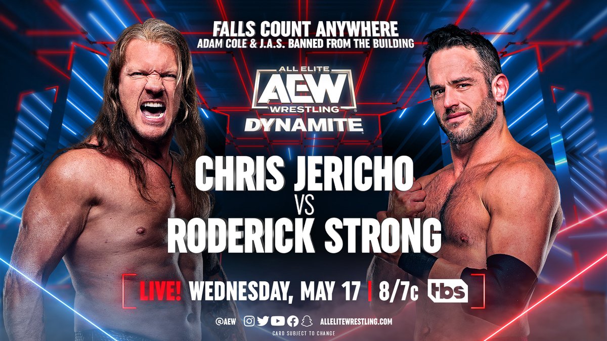 Andy3150 on Twitter: "RT @AEWonTV: With JAS and @AdamColePro banned