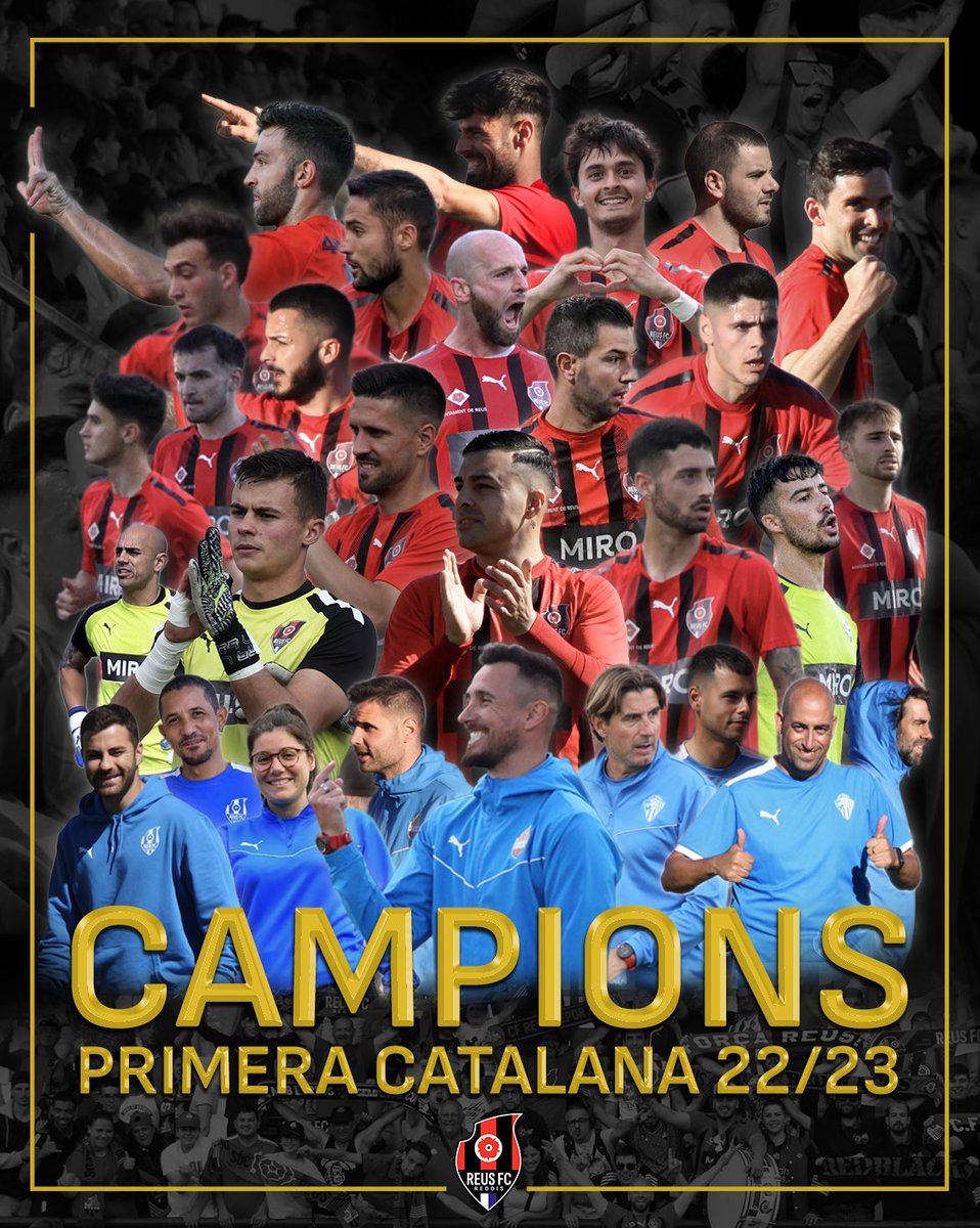 🏆 REUS ÉS DE TERCERA RFEF!

#reusfcr🔴⚫️ #somreusfcreddis