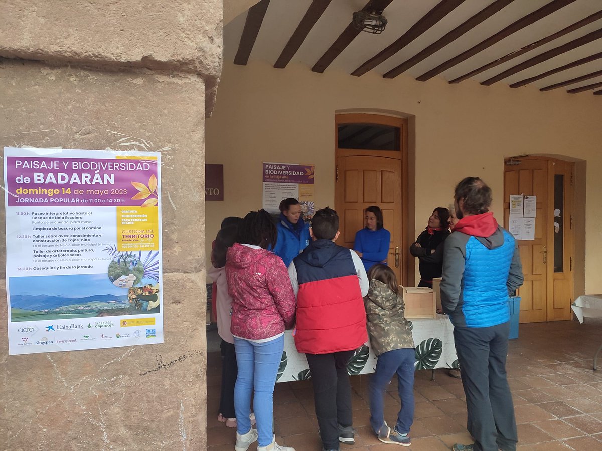 Fundación Oxígeno (@fundaciono2) on Twitter photo La necesitada lluvia no nos ha dejado pasear, pero si construir cajas nido para aves y compartir soluciones ambientales y sociales.
<a href="/caixabank/">CaixaBank</a>
<a href="/fund_cajarioja/">Fundación Caja Rioja</a>
<a href="/KingspanES/">Kingspan España</a>
<a href="/mitecogob/">Transición Ecológica y Reto Demográfico</a>
<a href="/RutaVinoRioja/">Ruta Vino Rioja Alta</a>
#Badarán
#LaRioja
#custodiadelterritorio
#AdraRiojaAlta
#invespanel
#NelaEscalera La necesitada lluvia no nos ha dejado pasear, pero si construir cajas nido para aves y compartir soluciones ambientales y sociales.
<a href="/caixabank/">CaixaBank</a>
<a href="/fund_cajarioja/">Fundación Caja Rioja</a>
<a href="/KingspanES/">Kingspan España</a>
<a href="/mitecogob/">Transición Ecológica y Reto Demográfico</a>
<a href="/RutaVinoRioja/">Ruta Vino Rioja Alta</a>
#Badarán
#LaRioja
#custodiadelterritorio
#AdraRiojaAlta
#invespanel
#NelaEscalera
