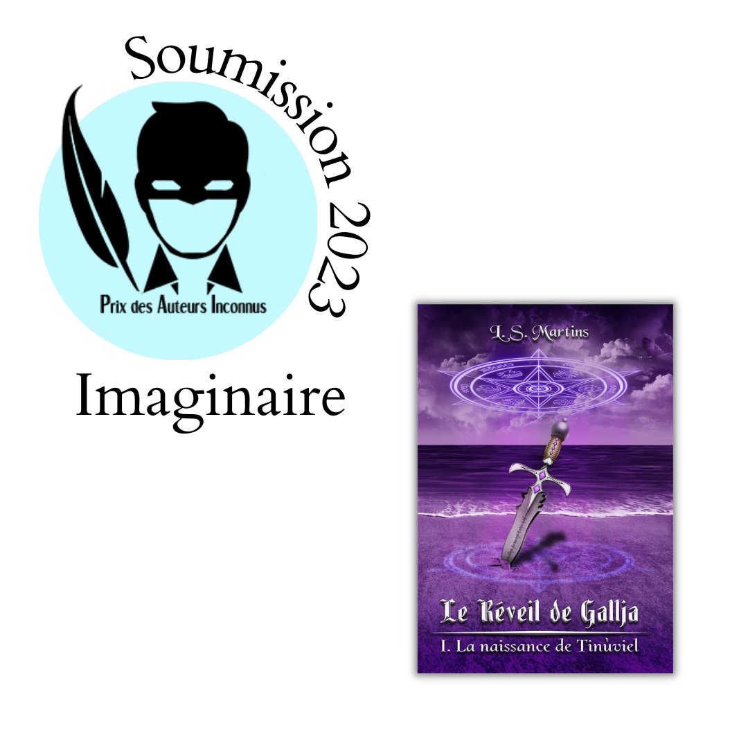 Cet ouvrage participe au Prix des Auteurs Inconnus dans la : 
🦄 --- Catégorie Imaginaire --- 🦄 

📖 La naissance de Tinúviel 
Tome 1 de la série : Le réveil de Gallja
✒️ L. S. Martins

Lire la quatrième de couverture : urlz.fr/lQCY

#Imaginaire #Sfff #PAI2023 #PAI