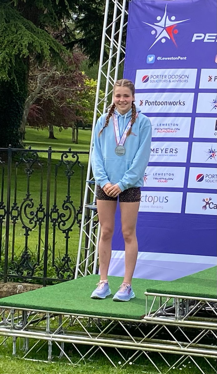 Well done Evie - 2nd place in the South West Regional Laser Run Open. First attempt at the U19 distance and a great competition opportunity after some time out due to injury. <a href="/bscspe/">BSCS PE</a> <a href="/bradleystokecs/">Bradley Stoke CS</a> @PentathlonGB