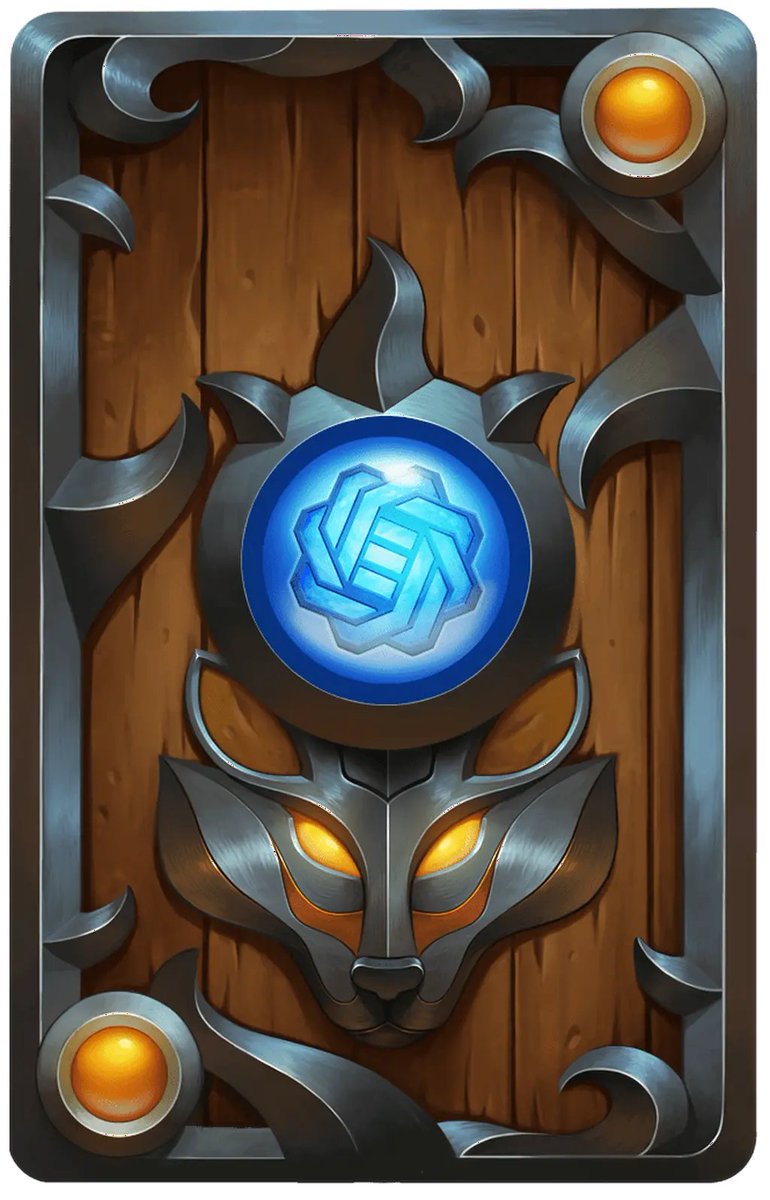 ds0uz's tweet photo. Shoutout to @GodsUnchained for doing #Web3 #Gaming right!
Just went to my inventory to find this sweet new card back in there:
#BandOfTheWolf #LFGU https://t.co/hUKo5HWPpv